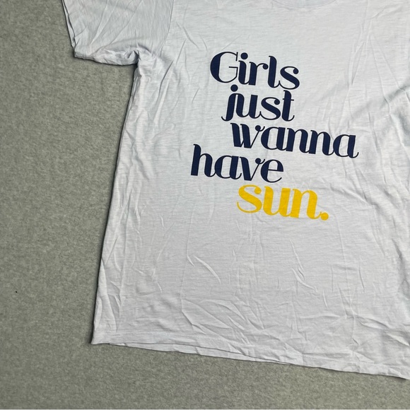 J. Crew Shirt Womens Small White Short Sleeve Tee Graphic Print Casual Adult - Picture 6 of 13